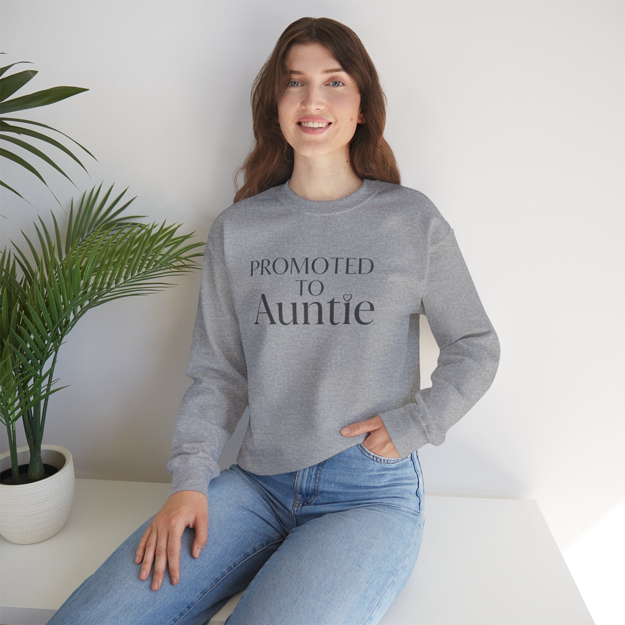 Promoted to Auntie Sweatshirt