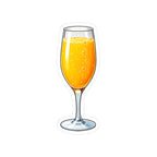 Mimosa Kiss-Cut Stickers