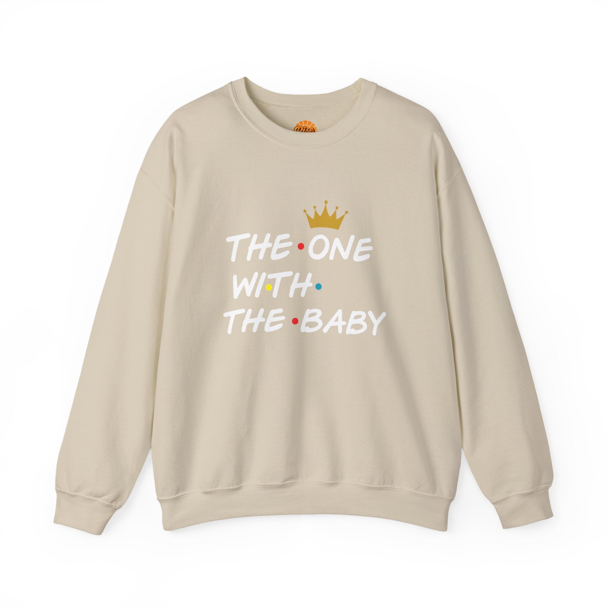 The One with the Baby (Large Design), Unisex Heavy Blend™ Crewneck Sweatshirt