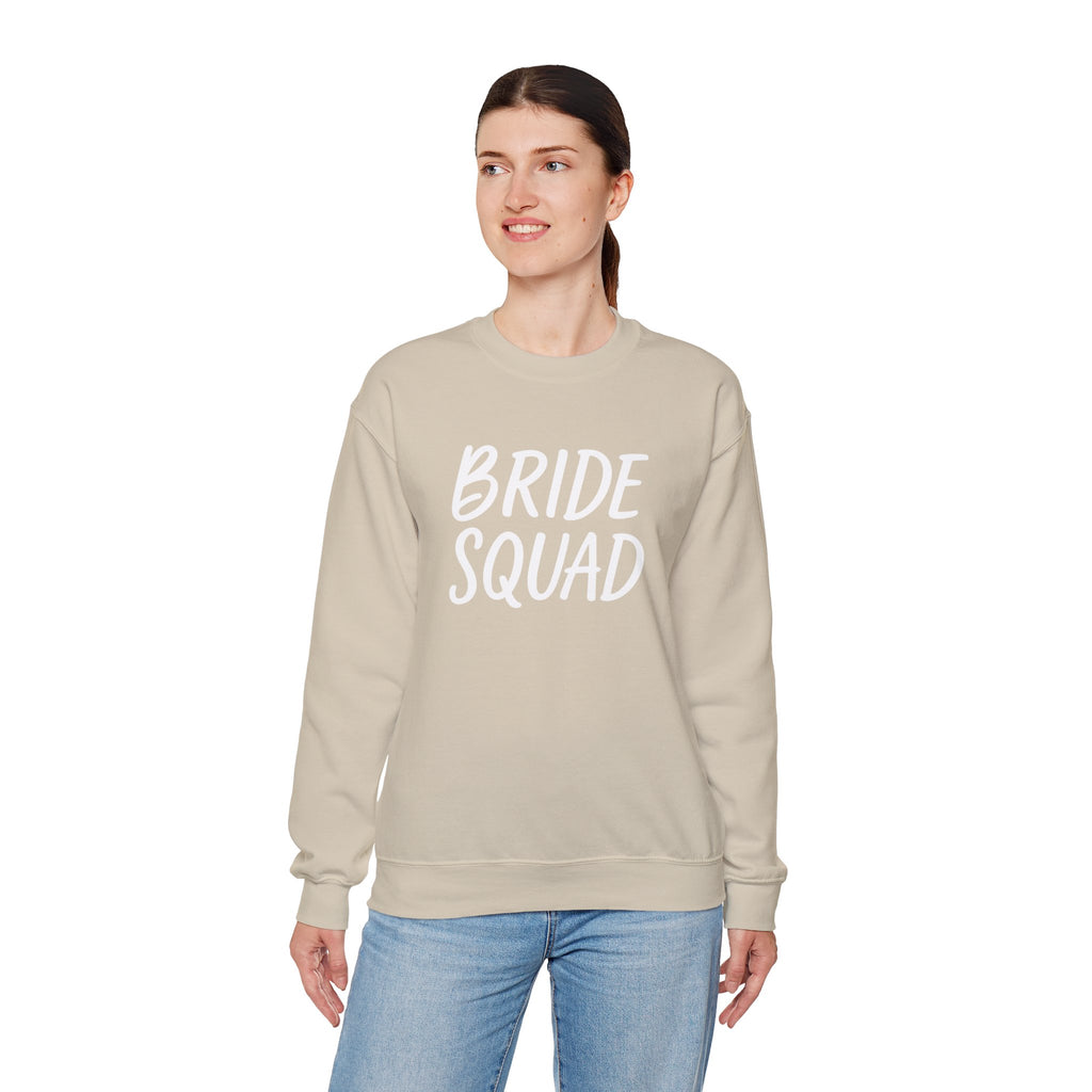 Bride Squad, Unisex Heavy Blend™ Crewneck Sweatshirt