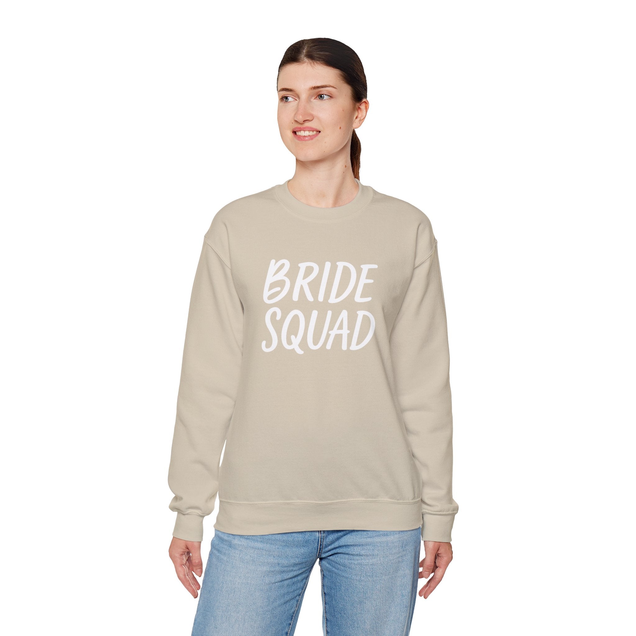 Bride Squad, Unisex Heavy Blend™ Crewneck Sweatshirt