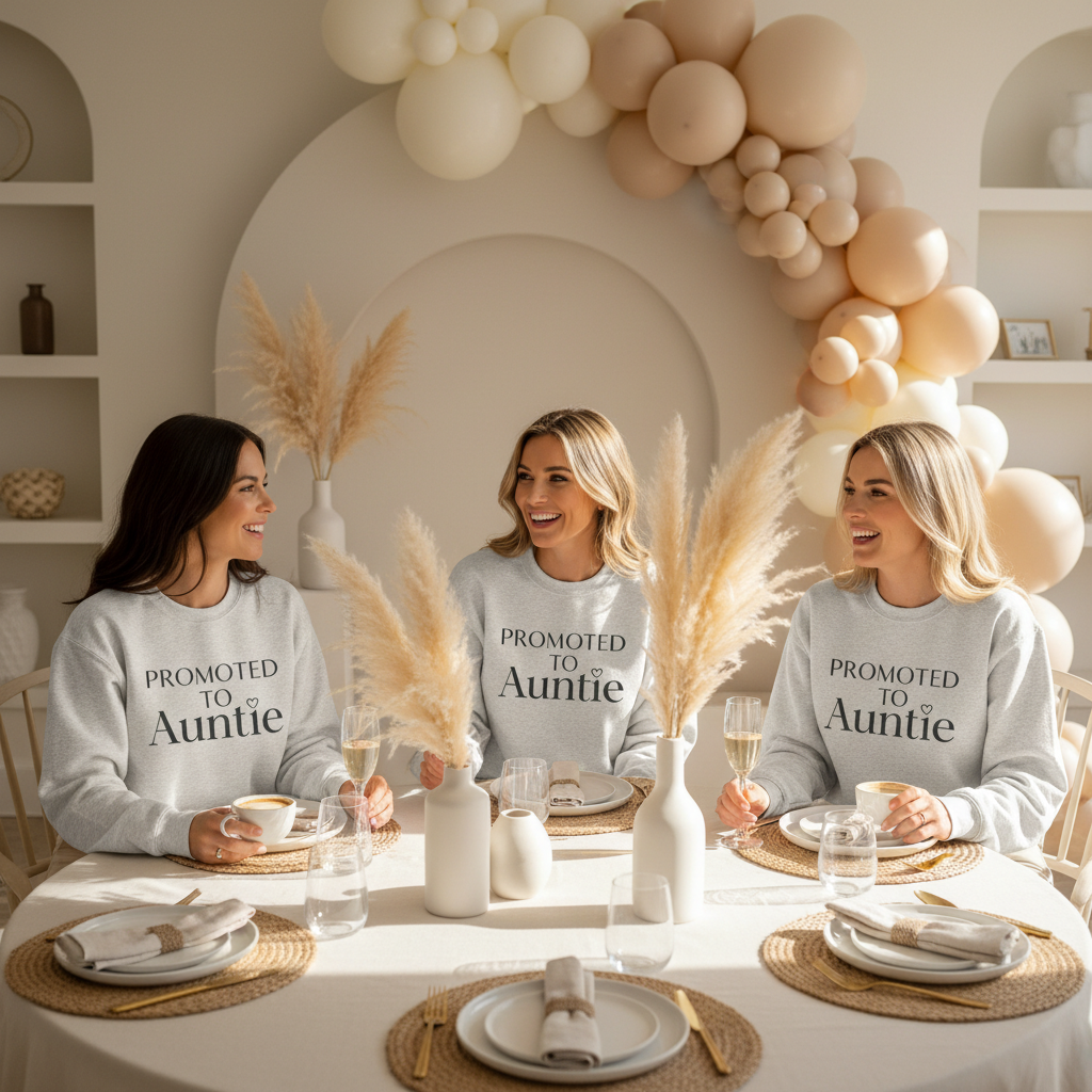 Promoted to Auntie Sweatshirt