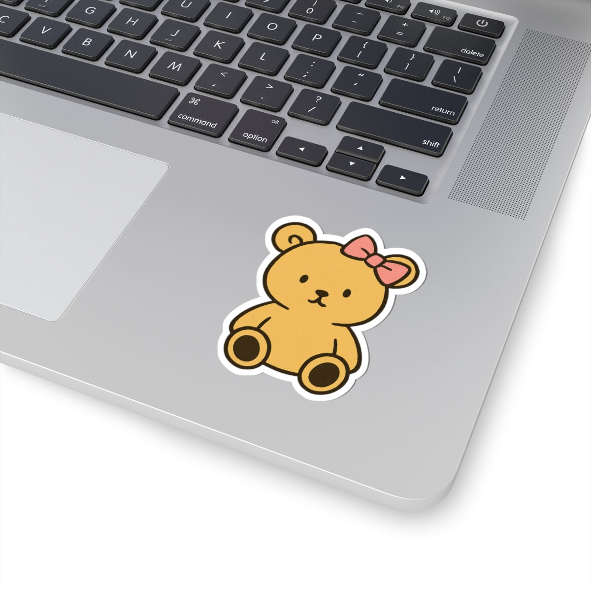 Bow Bear Kiss-Cut Sticker