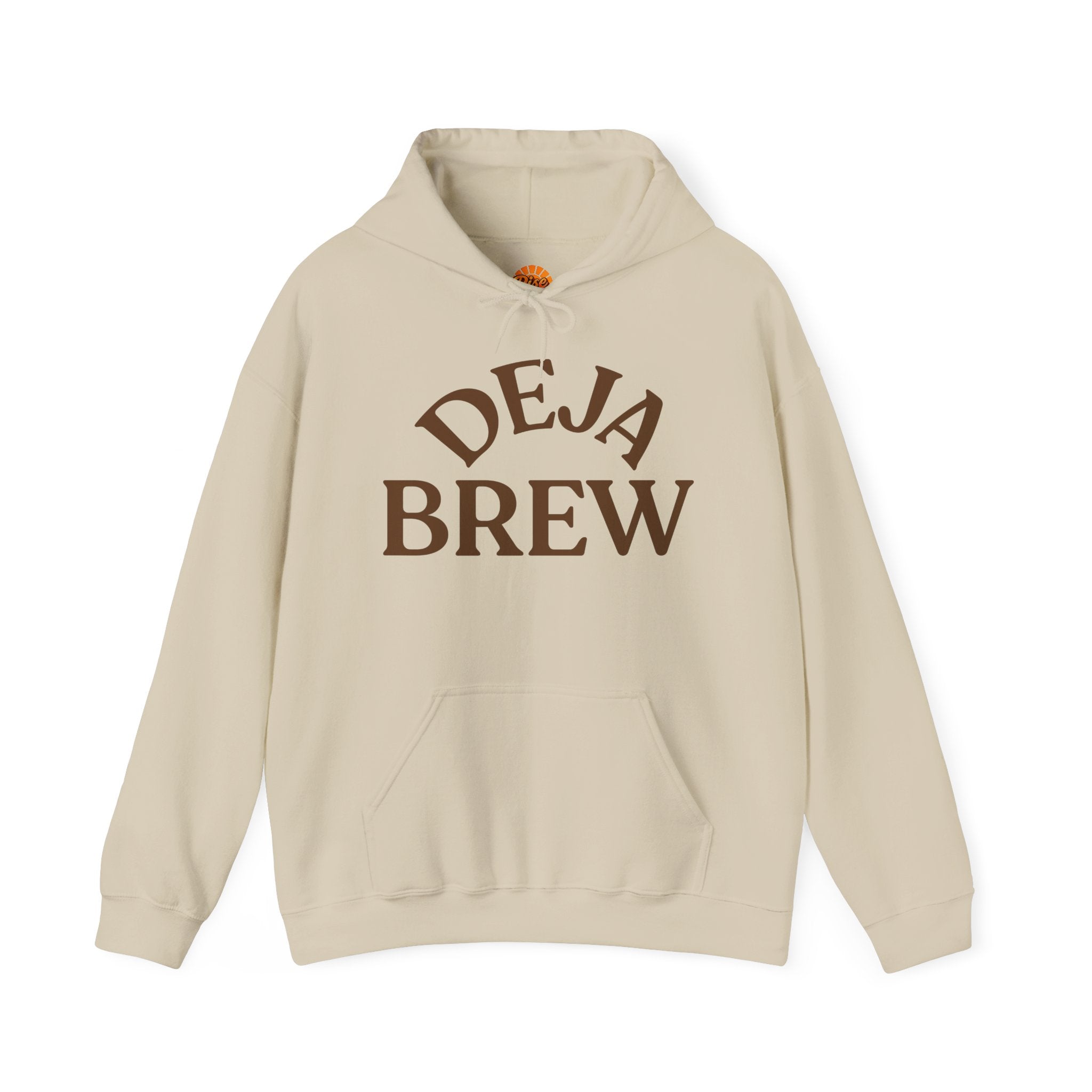 Deja Brew Hoodie — Cozy Coffee Lover Pullover