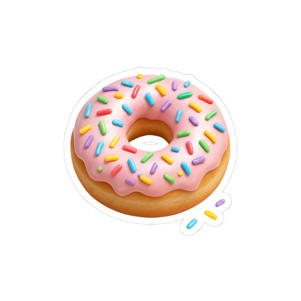 Donut Kiss-Cut Sticker