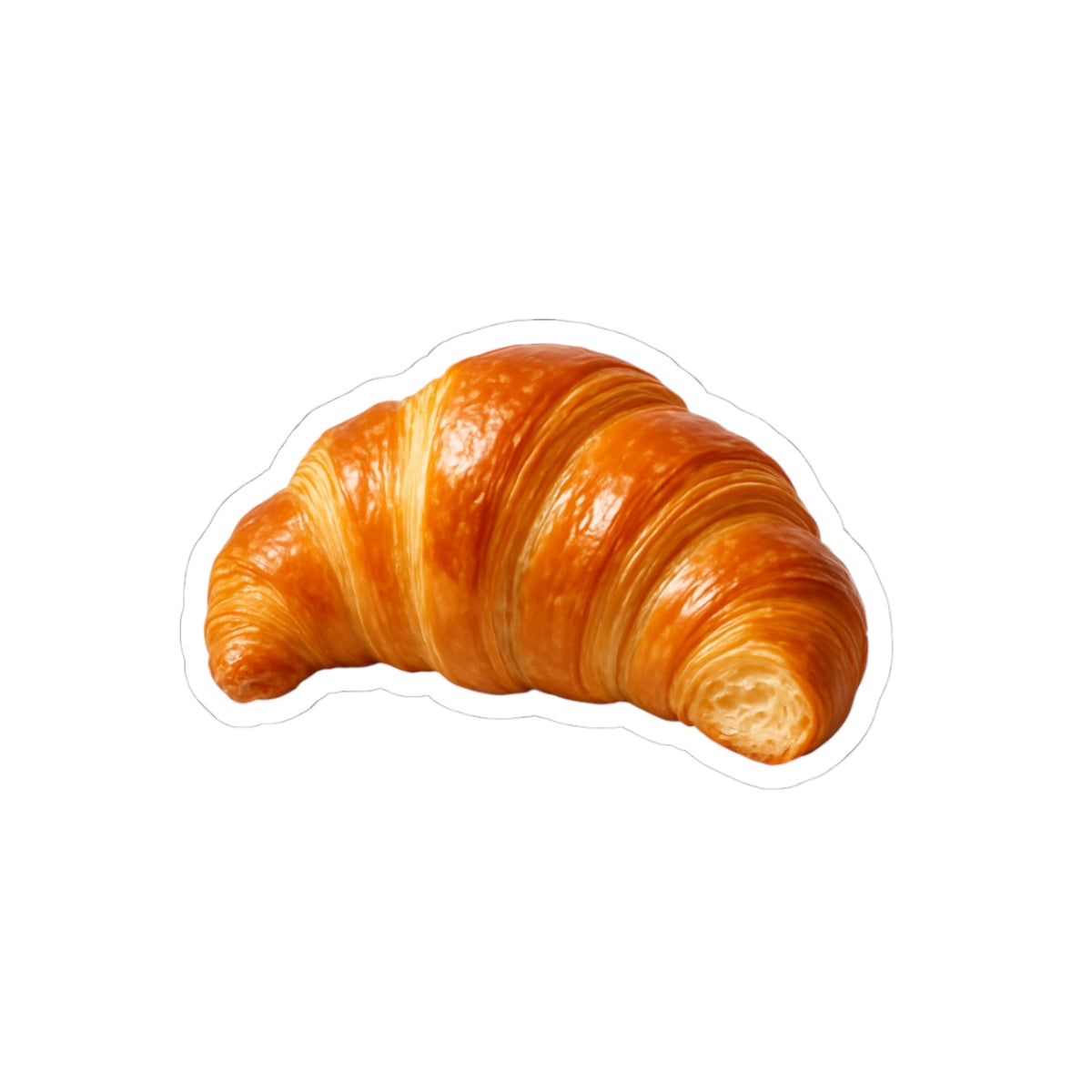Croissant Kiss-Cut Sticker