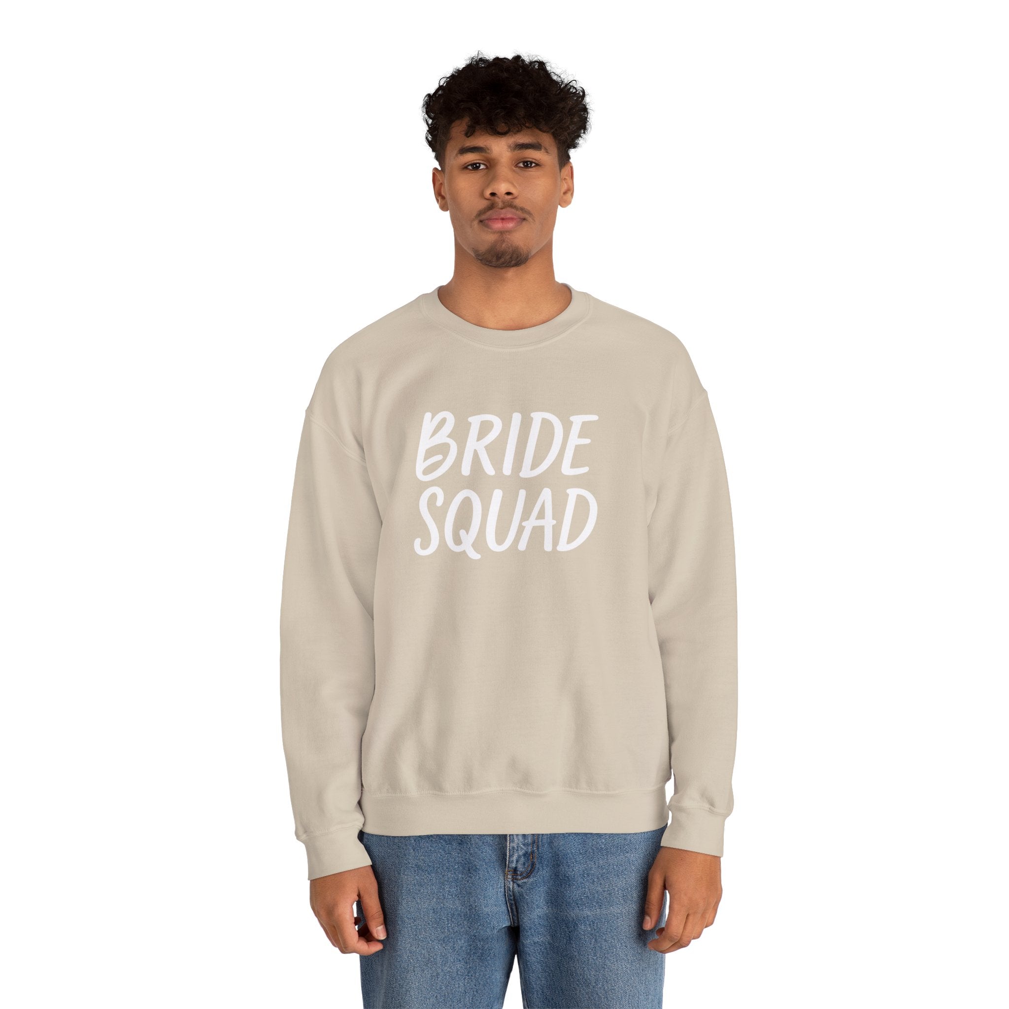 Bride Squad, Unisex Heavy Blend™ Crewneck Sweatshirt