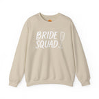 Bride Squad with Champagne Glass Unisex Heavy Blend™ Crewneck Sweatshirt