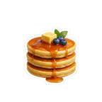 Pancake Kiss-Cut Sticker